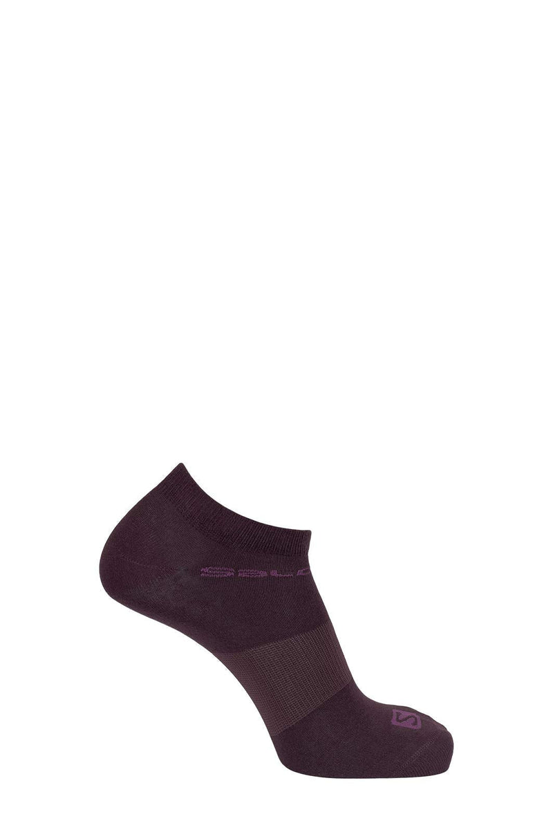 Salomon Standard Socks, Light Heather/Medium Grey Heat, L Large Winetasting/Cayenne - BeesActive Australia