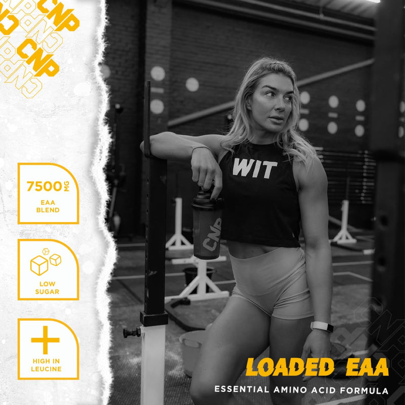 CNP Professional Loaded EAAs, Essential Amino Acids, BCAAs, Muscle Repair & Recovery Powder, 300g / 100g and 30/10 Servings, 9 Delicious Flavours (Strawberry Laces, 300g) Strawberry Laces 300 g (Pack of 1) - BeesActive Australia