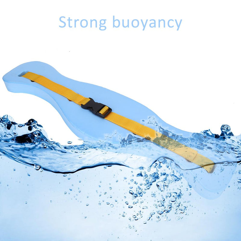 Aquatic Swim Floatation Belt,Adjustable Floating EVA Waistband Swimming Waist Belt Lumbar Support Tackle for Adult Children - BeesActive Australia