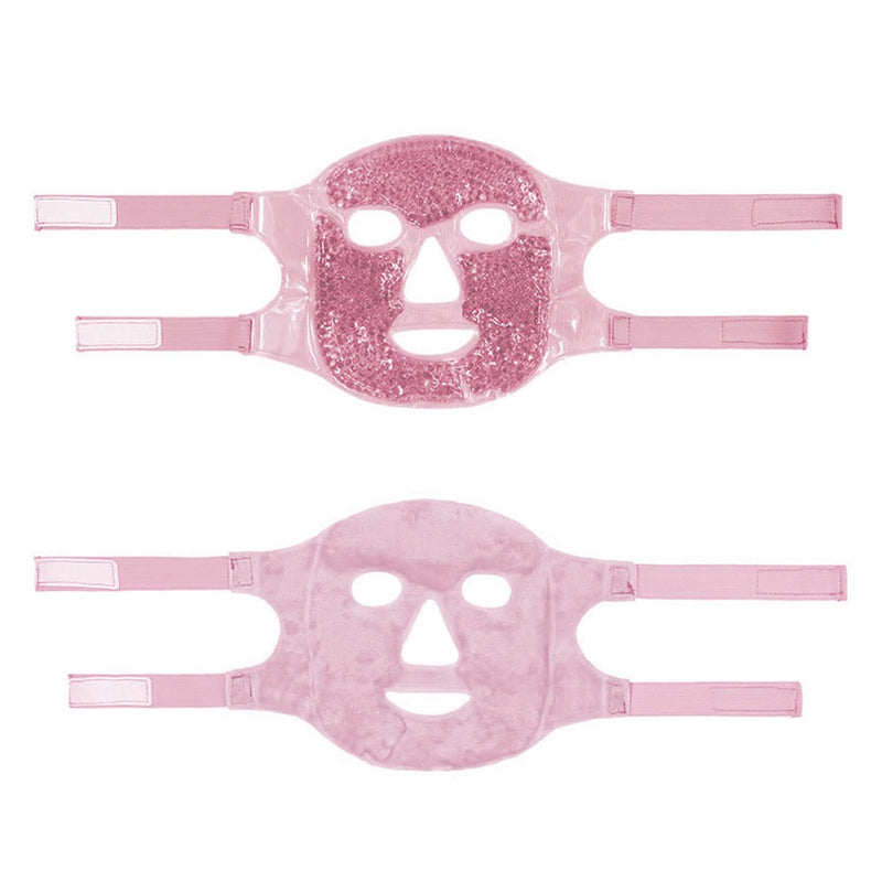 CAM2 Cooling Mask Face, Eye Mask Cooling, Gel Face Mask, Reusable Gel Bead Eye Mask for Puffy Eyes, Tear Bags (Pink) Pink - BeesActive Australia