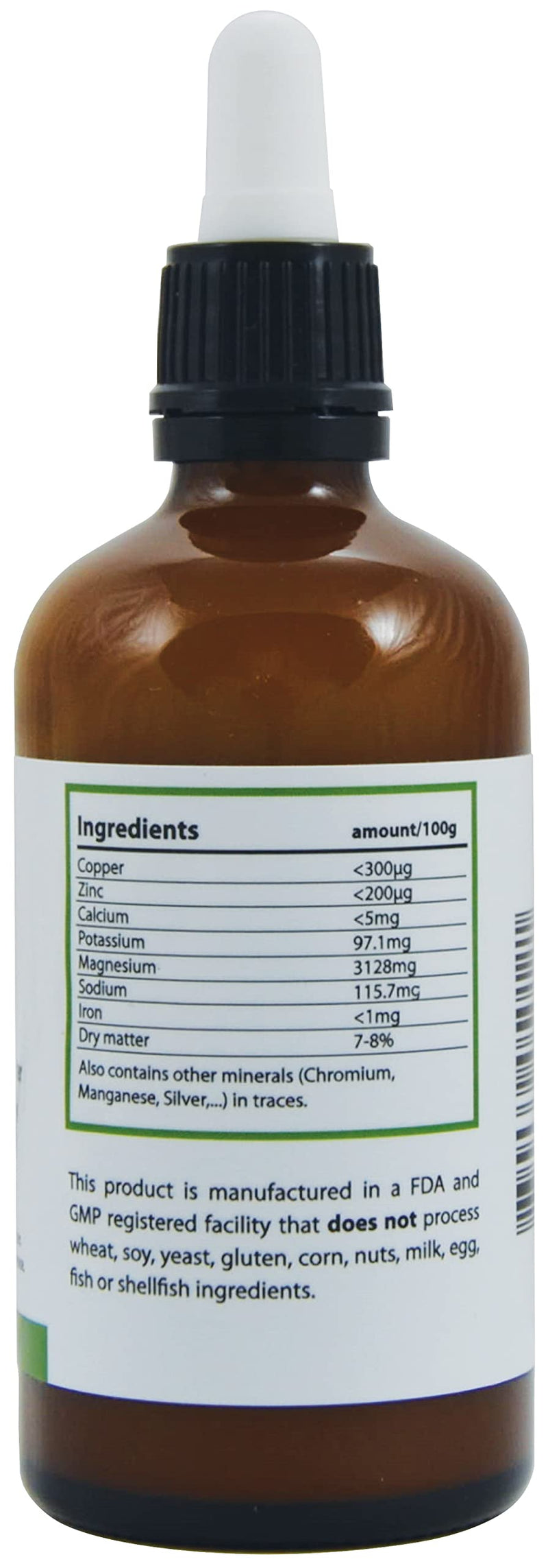 Ormus 3.4 Oz - 100 ml | Concentrated Ormus | Atomic Minerals | Heiltropfen� Sea Salt 101 ml (Pack of 1) - BeesActive Australia