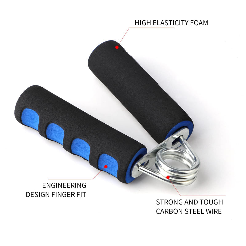erduoduo Hand Grips for Strength Training,Soft Foam Hand Workout Grippers, Strengthen Hand Grip Exerciser,2 Pack - BeesActive Australia