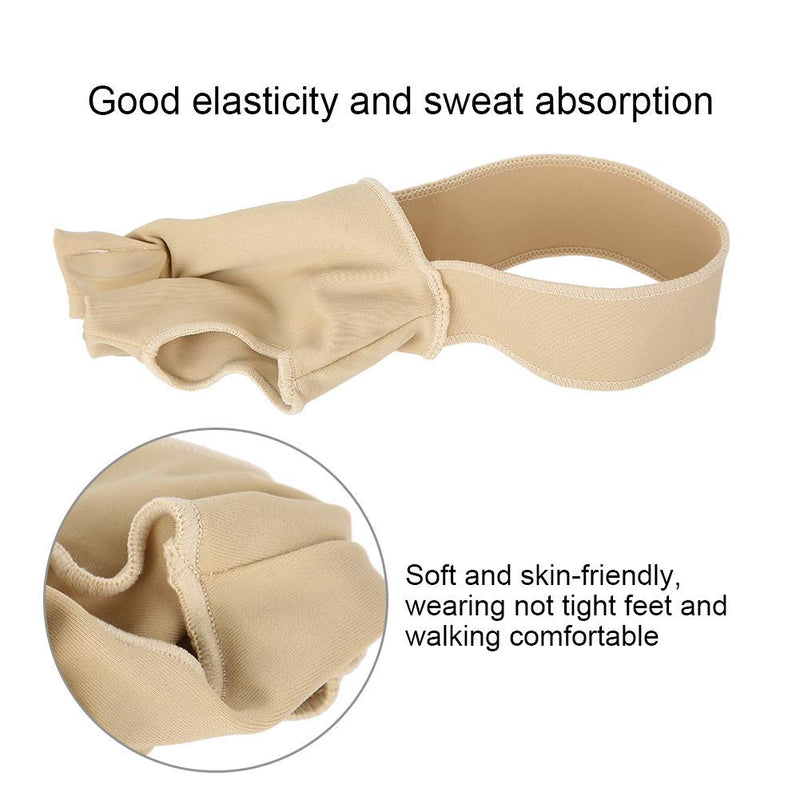Bunion Straightener Protector Relief Sleeve w/Gel Bunion Stretchy Pads Cushioned Splint, Orthopedic Hallux Valgus Overlapping Corrector Bootie Guard Hammer Toe Pain Aid Surgery Treatment 2 Pc (L) L (Pack of 2) - BeesActive Australia