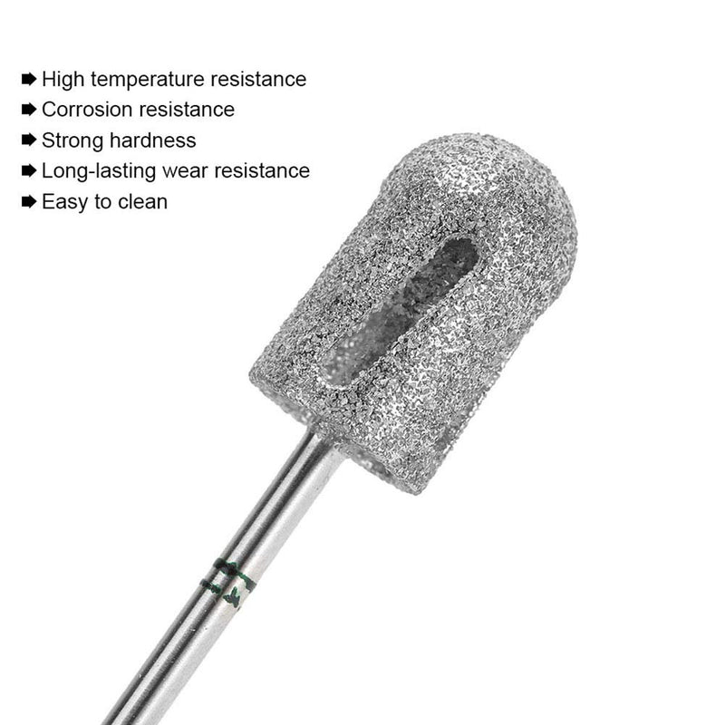 Nail Drill Bits,Nail Grinders Drill Bits Manicure Machine Tools Smoothing Drill for Nail Beautify Nail Polishing Stainless Steel Foot Nail Drill Bit Pedicure Foot Calluses Sanding Polishing Head (A1) - BeesActive Australia