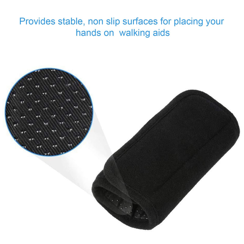 Walking Arm Crutch Handle Pads, ANGGREK Walking Arm Crutch Handle Pads Sponge Walking Aid Cover Cushion Walker Grip Covers Pads - BeesActive Australia