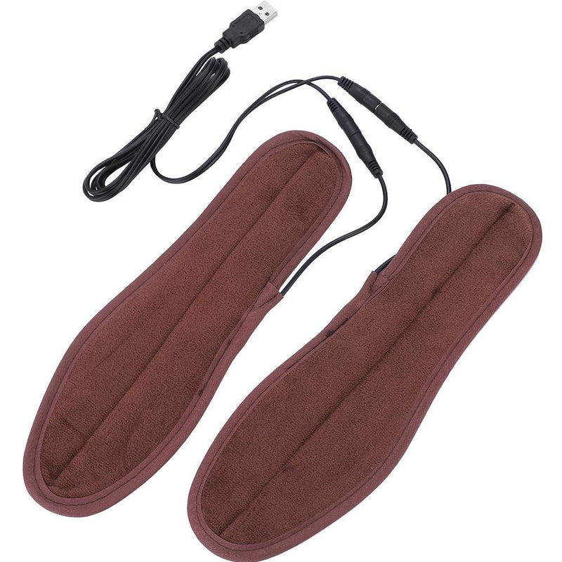 Heated Slippers,Electric Insoles,Heating Templates Electric USB Heated Warming Foot Warmer Feet Electric Heater Temperature Heater (41 42(26cm/10.2in)) - BeesActive Australia