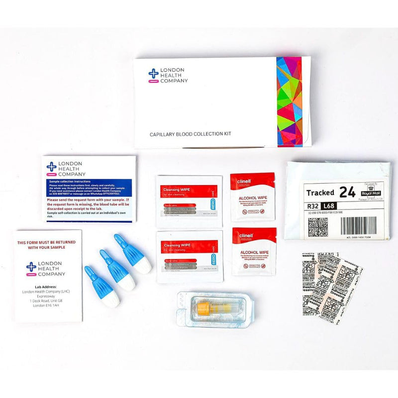 Total Cholesterol, Triglycerides,HDL & LDL Blood Home Test Kit. Results Within 24 Hours - BeesActive Australia