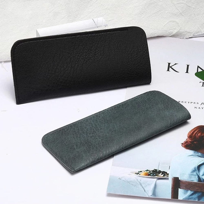 Eyeglasses Case 3 Pack, Reading Glasses Case Slim Soft Spectacles Pouch Spectacles Bag for Women Men Kids - BeesActive Australia