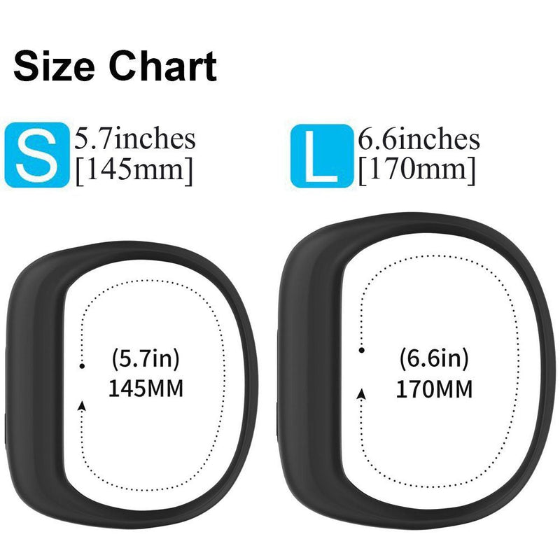 QGHXO Band for Garmin Vivofit Jr/Vivofit Jr. 2, Soft Silicone Replacement Watch Band Strap for Garmin Vivofit Jr/Vivofit Jr. 2 Activity Tracker, Small, Large 4PCS Bands-Boy Large: 6.6" - BeesActive Australia