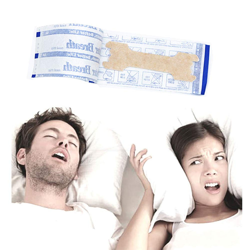 Angzhili 100 Pcs Nasal Strips,Snoring Congestion Relief, Improved Nighttime Sleeping (Large) L (Pack of 100) - BeesActive Australia