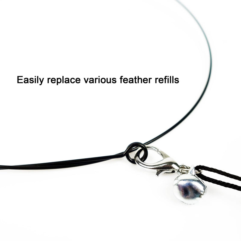 TTCAT Cat Wand Toys,Flexible Steel Wire and Cat Feather Toys Cat Teaser Toy Refills, Interactive Cat Toy Wand Kitten Toys for Indoor Cats to Play Chase Exercise Classic Feather Toys（4 refills） - BeesActive Australia
