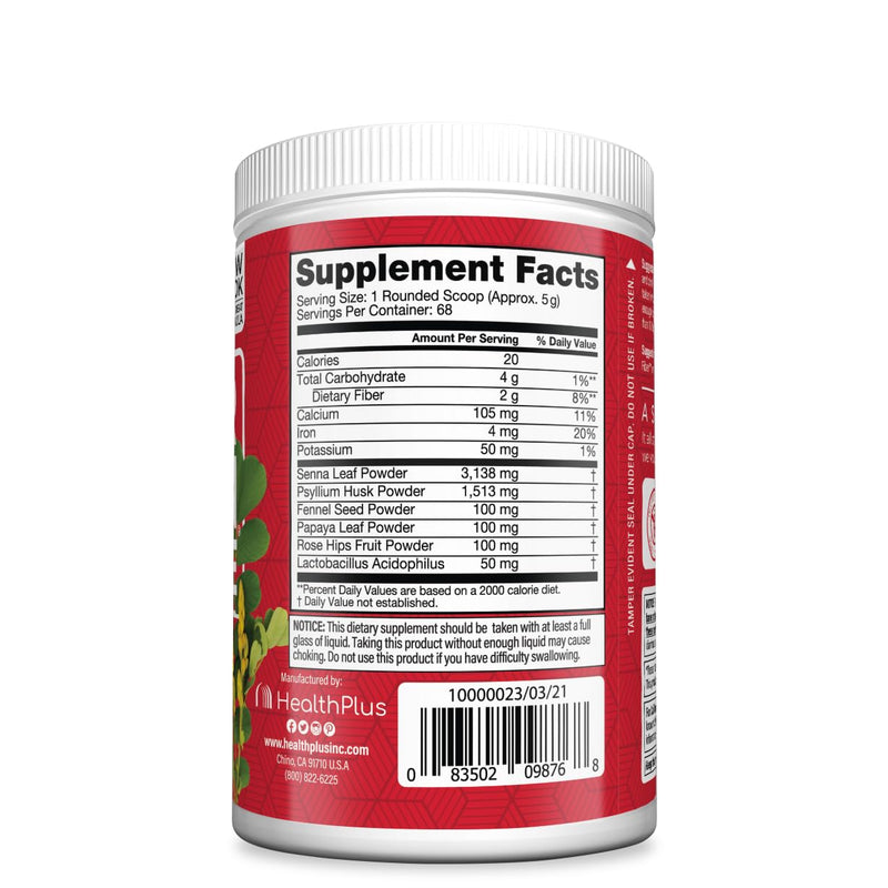 Health Plus Super Colon Cleanse, 45 Servings, 12 Ounce (Pack of 1) 12 Ounce (Pack of 1) - BeesActive Australia