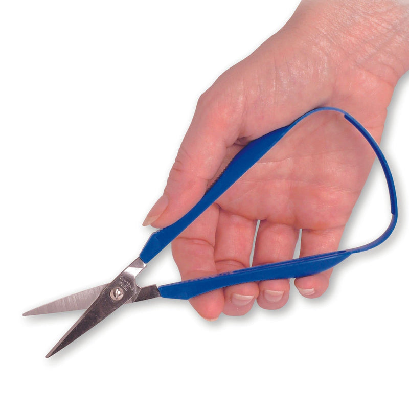 Peta Adult Easi-Grip Scissors 45mm Short Pointed Blade - Right Handed Great for Children, Kids, Elderly, Disabled Scissors for Learning to Cut - Self Opening, Easy Grip, Non-Fatigue Right Handed (45mm) Single - BeesActive Australia