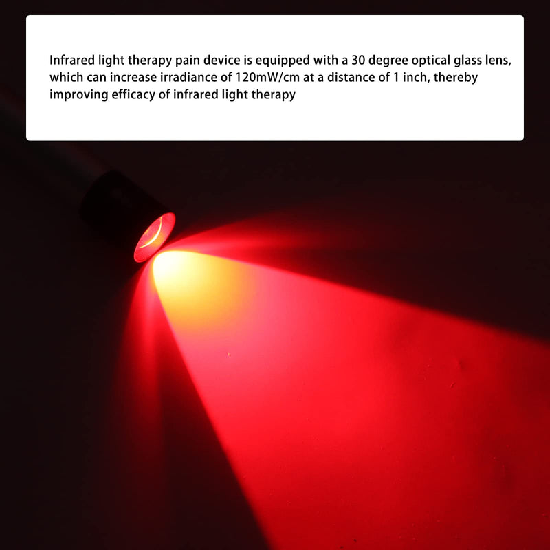 Red Light Massage Lamp Device Machine for Pain Relief and Muscle Relax (11.8 x 2.5cm) - emits 630nm, 660nm and 850nm Light Bands - BeesActive Australia