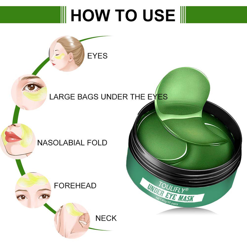 Under Eye Patches,Under Eye Mask,Collagen Under Eye Gel Patches,Under Eye Mask for Dark Circles and Puffiness,Wrinkles,Under Eye Bags Treatment for Women - BeesActive Australia