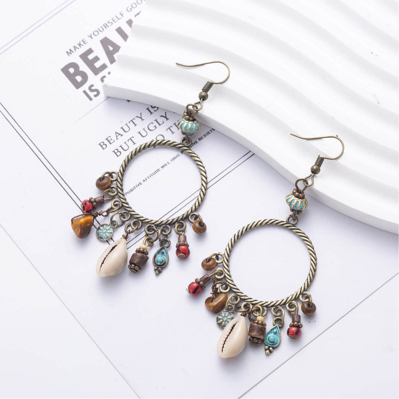 Itcoery Boho Earrings for Women Vintage Bohemian Earrings - BeesActive Australia