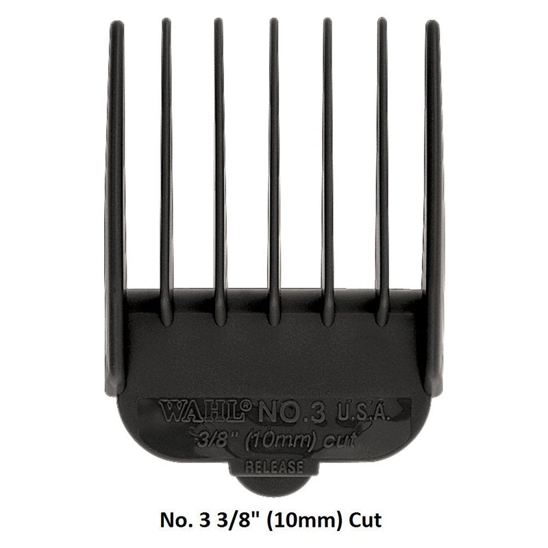 Wahl Professional Animal Attachment Guide Comb 10-Pack Grooming Set (Fits only with Wahl's Show Pro Plus, Iron Horse, Pro Ion, U-Clip, & Deluxe U-Clip Clippers) (#3173-500) - BeesActive Australia