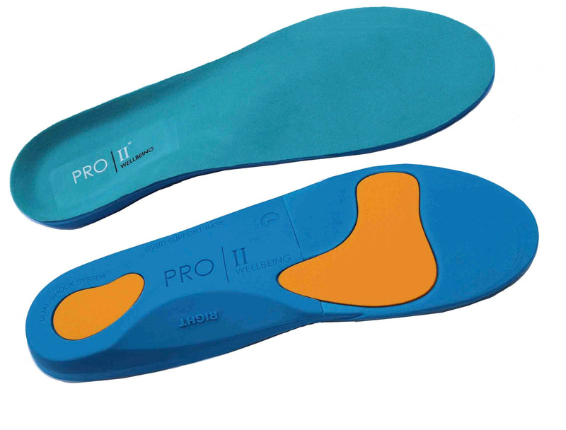 Dual Shock Orthotic Sports Insole Balance Correction and Rigid Support Base for Over Pronation and Plantar Fasciitis 4.5/6 UK - BeesActive Australia