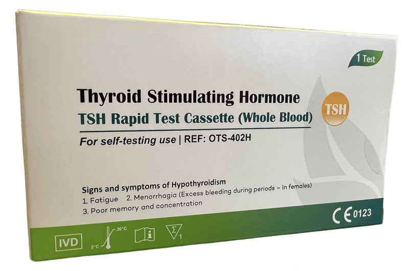 Underactive Thyroid Testing Kit, TSH Blood Tests for Hypothyroidism MediMad (1 Test) - BeesActive Australia