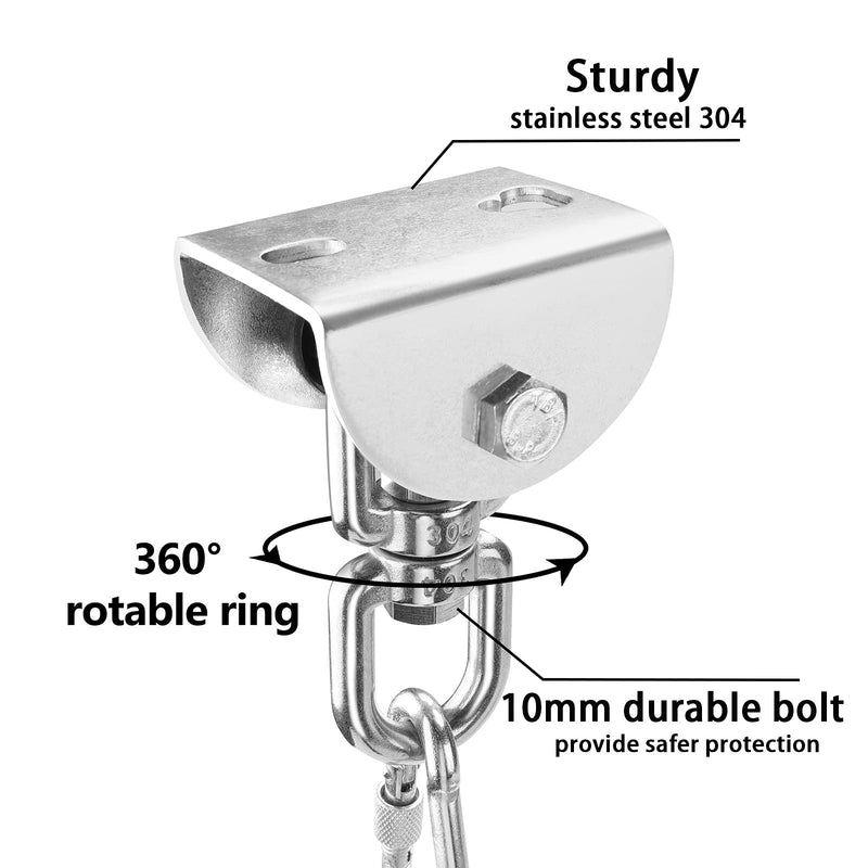 Eapele Heavy Bag Hangers Brackets for Wood Beam - BeesActive Australia