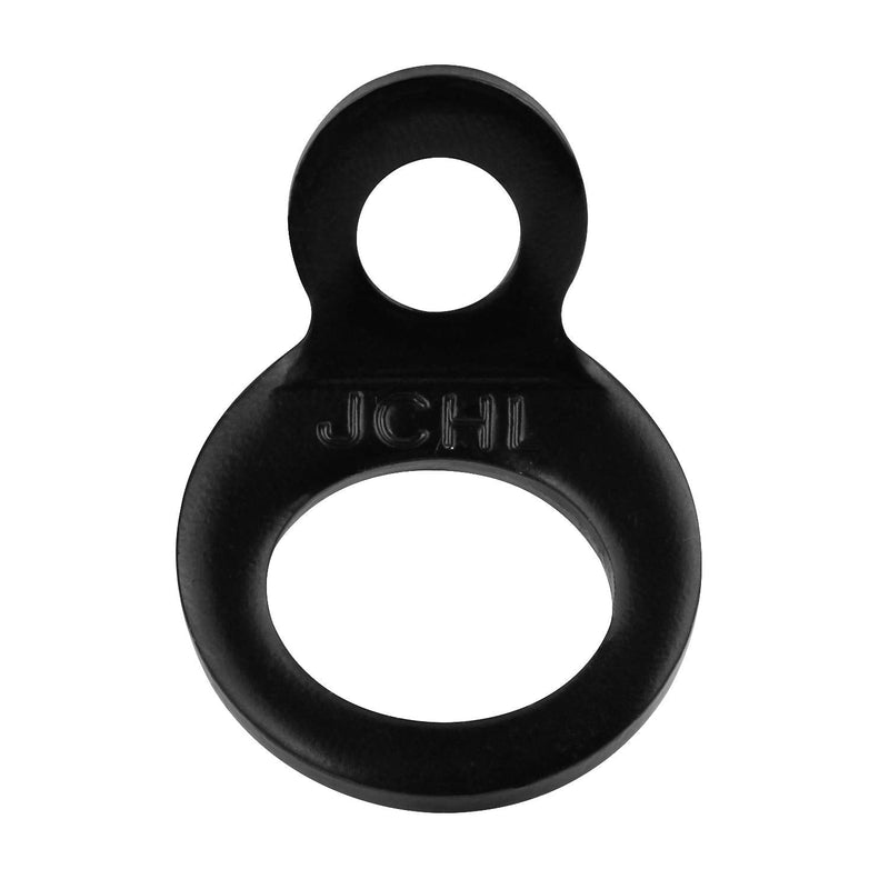 JCHL Tie Down Strap Rings Dirt Bike Stainless Steel Multi-Purpose Tie Down Anchor Strapping Hooks for Mounting in The Garage, Work Shop, Truck, Trailer, Golf Cart, Fence Black (10-Pack) 10-Pack - BeesActive Australia