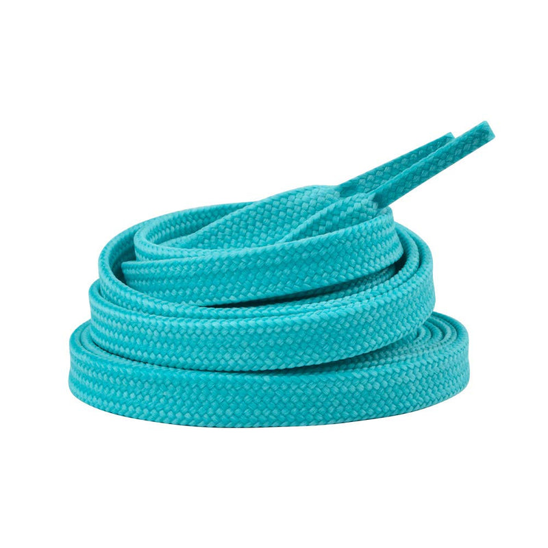 Bont Skates Waxed Laces - 6mm & 8mm - 47" 71" 79" 96" 108" - Pool Party Blue 6mm Wide / 79 inch / 200 cm - BeesActive Australia