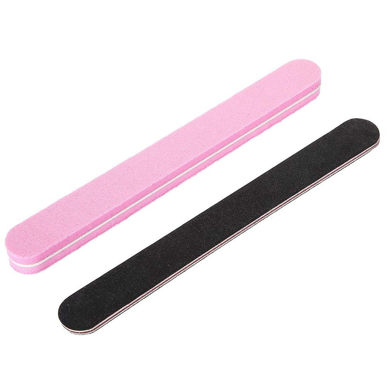 Leyeet Nail Files and Buffer, 5Pcs Professional Nail Art Manicure Pedicure Tool Set Manicure Pedicure Grooming Sanding Sponge Files Buffer Polisher - BeesActive Australia