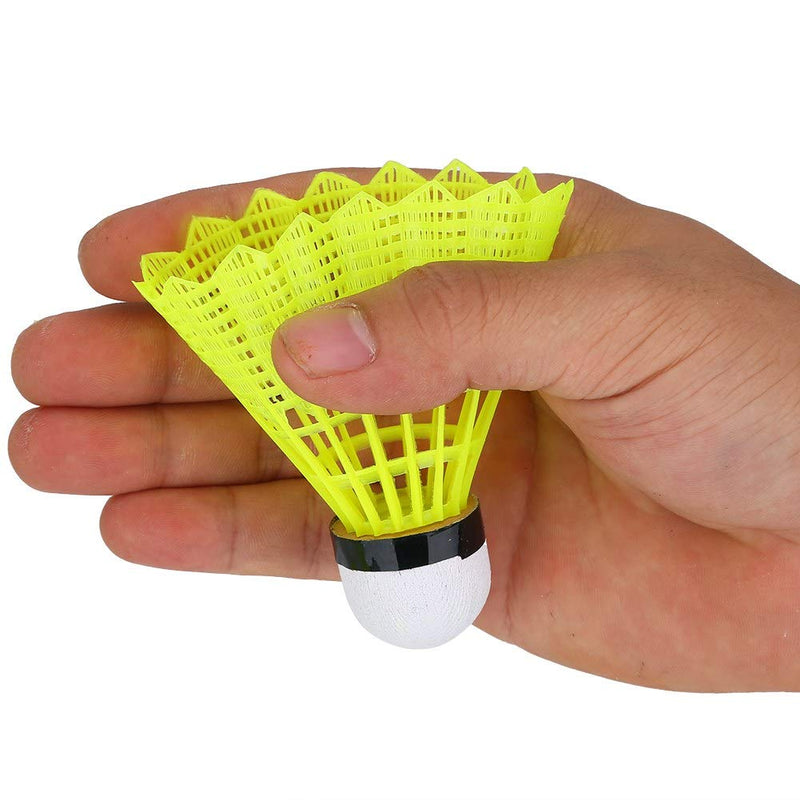 VGEBY 6-pcs Little-Broad Shuttlecocks Badminton Shuttlecocks Durability Goose Feather for Badminton Training - BeesActive Australia