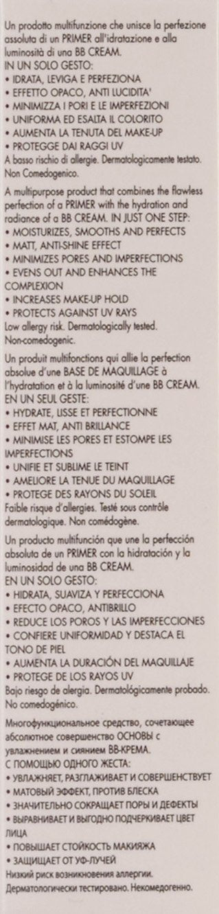 PUPA Milano Professionals BB Cream + Primer, Combination - Oily Skin 50 ml Dark-Medium - BeesActive Australia