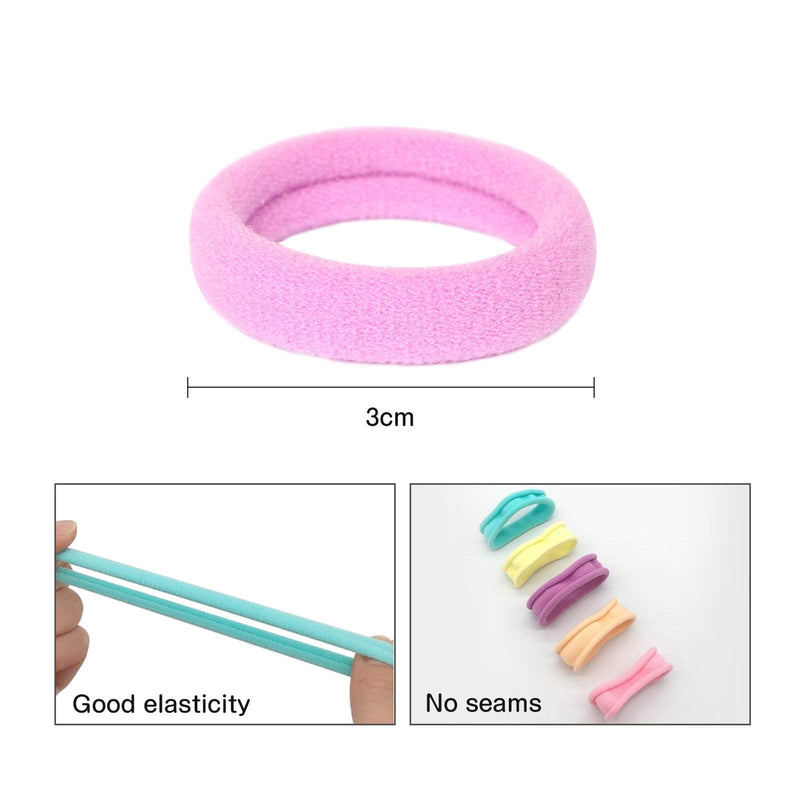 70Pcs Baby Girls Hair Bows Clips Hair Bobbies Set-20 Pcs Bow Hair Pins and 50 Pcs hair bands Hair Accessories for Baby Little Girls Kids Toddlers - BeesActive Australia