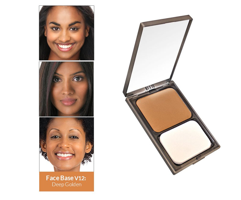 Face Base Oil-Free Powder Foundation with Mineral Pigments by VASANTI - Loose Finishing Powder - Paraben-Free, Never Tested on Animals - Get Glowing Skin Now! (V1 - Fair to Light) V1 - Fair to Light - BeesActive Australia