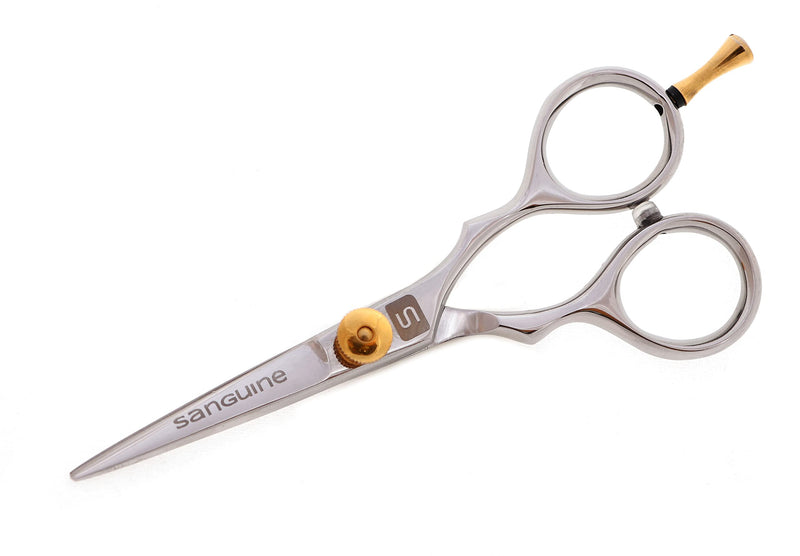 Moustache Scissors or Beard Trimming Scissors, Extremely Sharp - Silver 4.5 inch (11.5cm) - BeesActive Australia