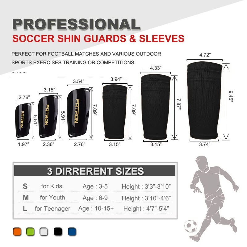 Soccer Shin Guards for Kids Youth Shin Pads and Shin Guard Sleeves Protective Gear Soccer Equipment Calf Sleeves for Boys Girls Kids Youth Teenagers Adult L 4'8-5'4 Blue - BeesActive Australia