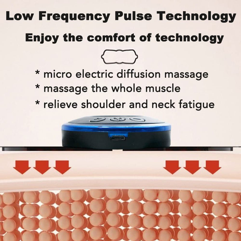 Mini EMS Muscle Stimulator, Mini Neck Massager Abs Trainer Abdominal Trainer, Massage Pads Massager Effective for Back Waist 2Pcs - BeesActive Australia