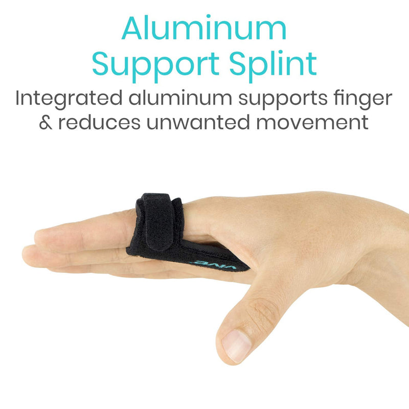 Vive Trigger Finger Splint - Support Brace for Middle, Ring, Index, Thumb and Pinky - Straightening Curved, Bent, Locked and Stenosing Tenosynovitis Hands - Tendon Lock Release Stabilizer Knuckle Wrap - BeesActive Australia