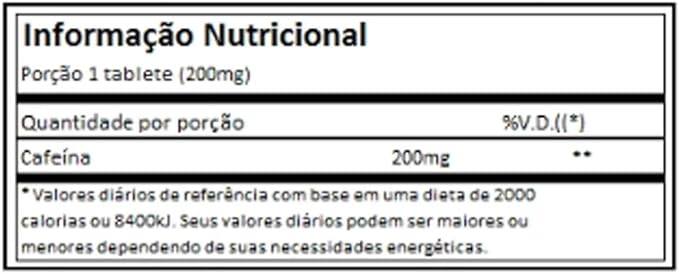 MyProtein Caffeine Pro 200mg Tablets 200 Tablets - BeesActive Australia