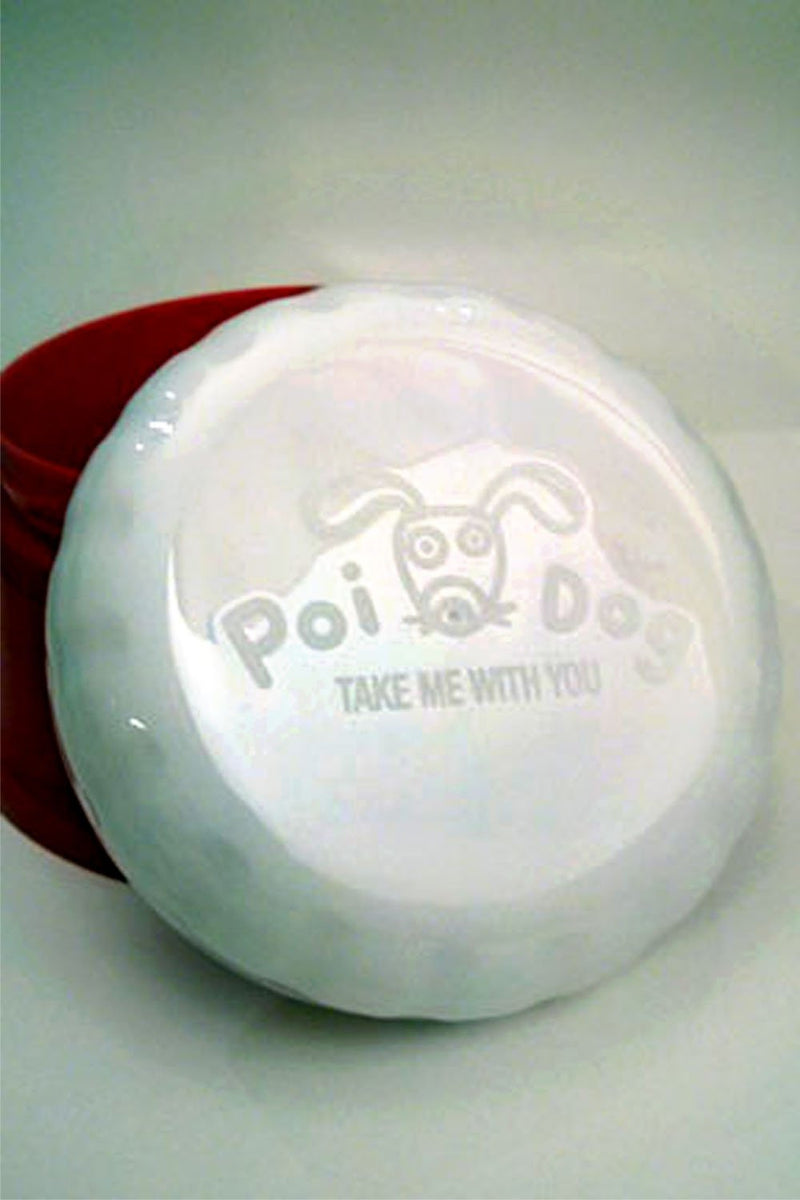 Travel Dog Bowl with a Screw Top Lid - 'Ohana Bowl - Holds 2 Cups of Food Red - BeesActive Australia