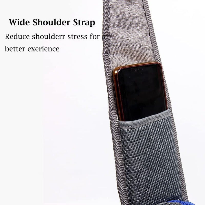 Pet Dog Sling Carrier, Breathable Mesh Hand Free Adjustable Travel Safe Puppy Sling Bag Carrier Dog Satchel Carrier for Dogs Cats Rabbit Small Animals Adjustable Buckle for 5-10 lbs Yellow - BeesActive Australia