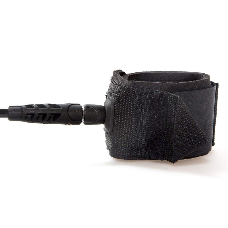 FCS Regular Classic Surf Leash 8 feet Black - BeesActive Australia