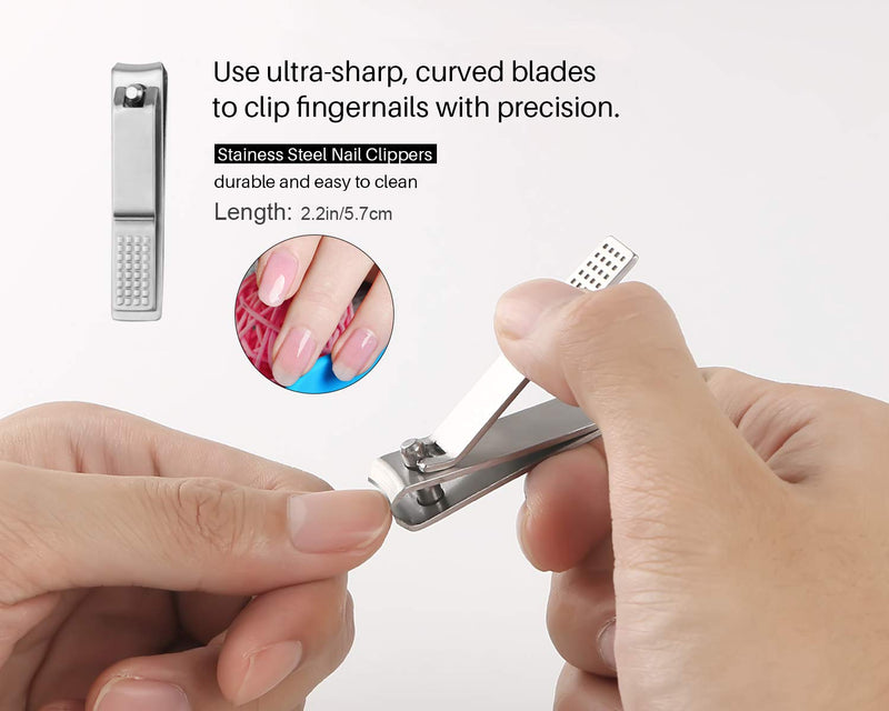Ingrown Toenail Clipper Removal Correction Clip Nail Clippers Set,Stainless Steel Ingrown Toe Nail Correction Tool Nail File Clipper Surper Sharp Blades Toenail Trimmer Nipper (sliver) sliver - BeesActive Australia