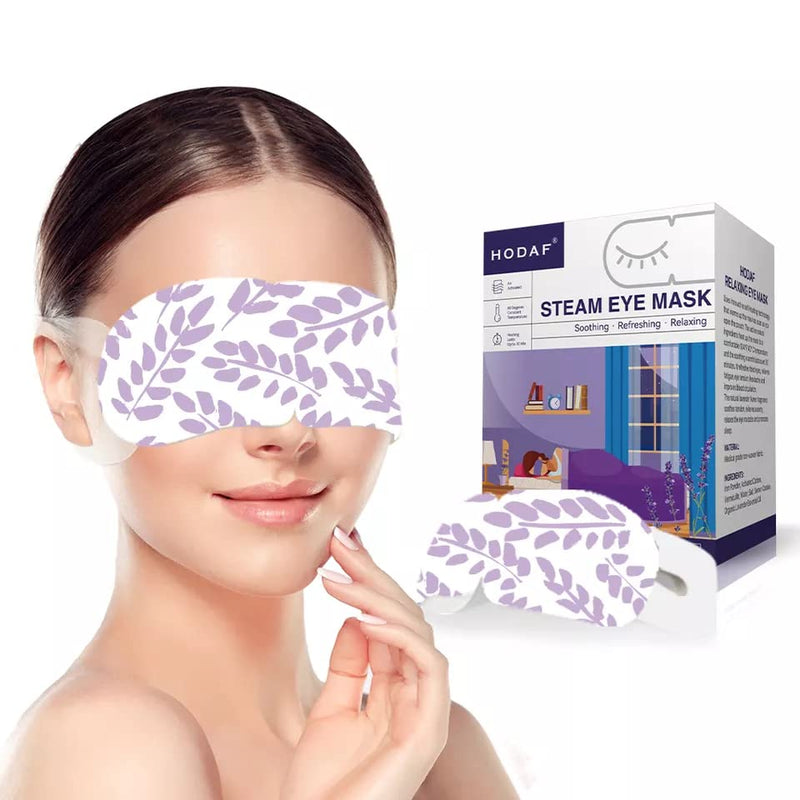 NEW UPDATED 12 Pcs Gentle Steam Eye Mask | Lavender Self Heating Gentle Warm Steam Eye Mask for Dry Eyes| Masks for Dark Circles, Relaxation and Puffy Eyes |Disposable Hot Sleep Eye Mask - BeesActive Australia