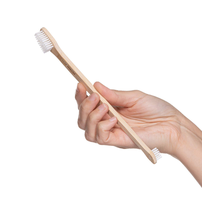 Prymal Pets Dog Toothbrush - 4-Pack Bamboo Toothbrush for Dogs + Cats - Soft Bristles - Gentle Pet Toothbrush for Easy Dog Teeth Brushing Dental Care 4 Count (Pack of 1) - BeesActive Australia