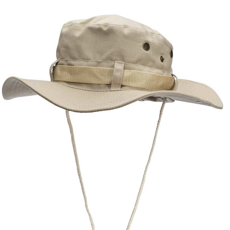 [AUSTRALIA] - Wide Brim Packable Booney Sun Hat |Lightweight Cotton |Fishing Gardening Tan X-Large 