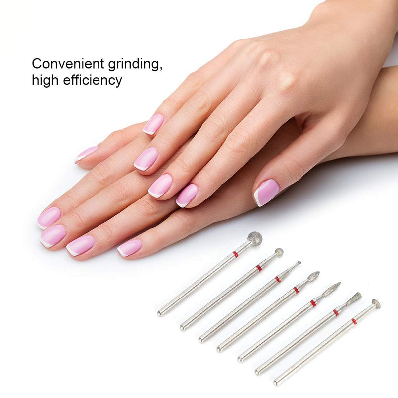 【𝐒𝐩𝐫𝐢𝐧𝐠 𝐒𝐚𝐥𝐞 𝐆𝐢𝐟𝐭】Stable Performance Nail Drill Bits, No Dust Pollution Nail Art Drill Bit, Perfect Grinding Beauty Salon for Home(NO.05) NO.05 - BeesActive Australia