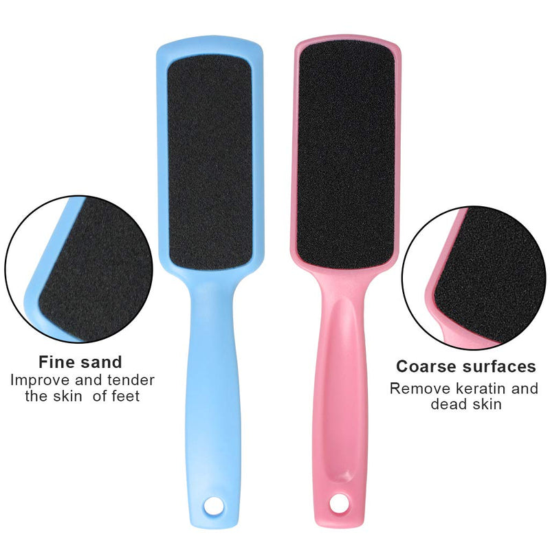 Foot Scrubber, 4PCS Professional Foot Scraper for Dead Skin, Colossal Foot Rasp & Double-Sided Foot File to Remove Hard Skin - BeesActive Australia