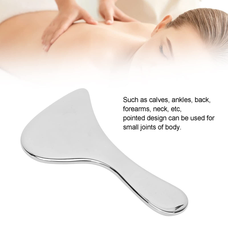Gua Sha, Stainless Steel Scraping Massage Tool Board Gua Sha Body Massage Blade for Soft Tissue Mobilization and Muscle Pain Reduction - BeesActive Australia