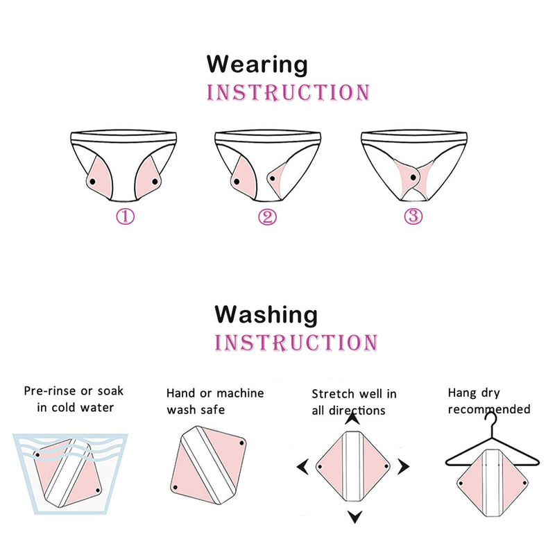 ZCOINS 11 Pieces Mix Size Reusable Sanitary Towels for Light Medium Heavy Flow and Night Cloth Sanitary Pad - BeesActive Australia
