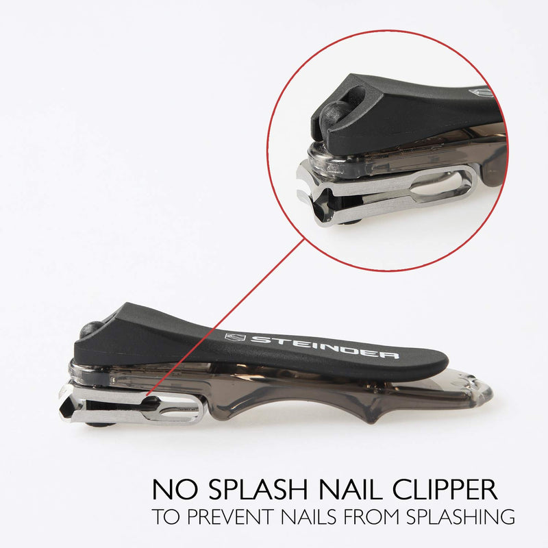 Toenail clippers, Steinder EASY Nail clippers Self Pedicure tool & Easy Grip Rotary Swivel Head for ingrown Toe nail,EZ grip & Effortless 360 Degree Rotary Blade & Nail Catcher Design - BeesActive Australia