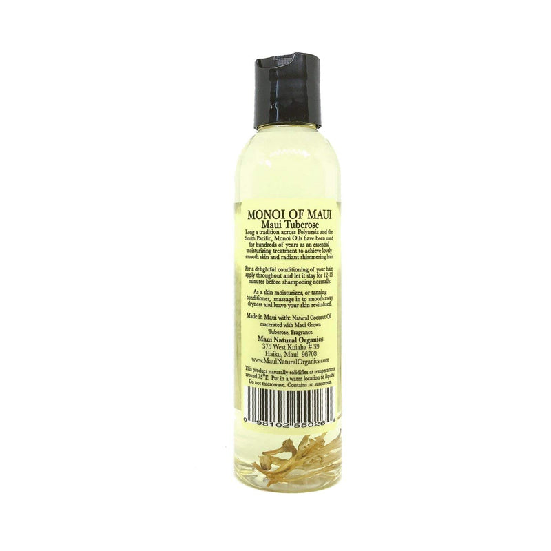 Monoi of Maui Tuberose Flower Natural Coconut Oil for Skin, Hair, Tanning, and Massage - BeesActive Australia