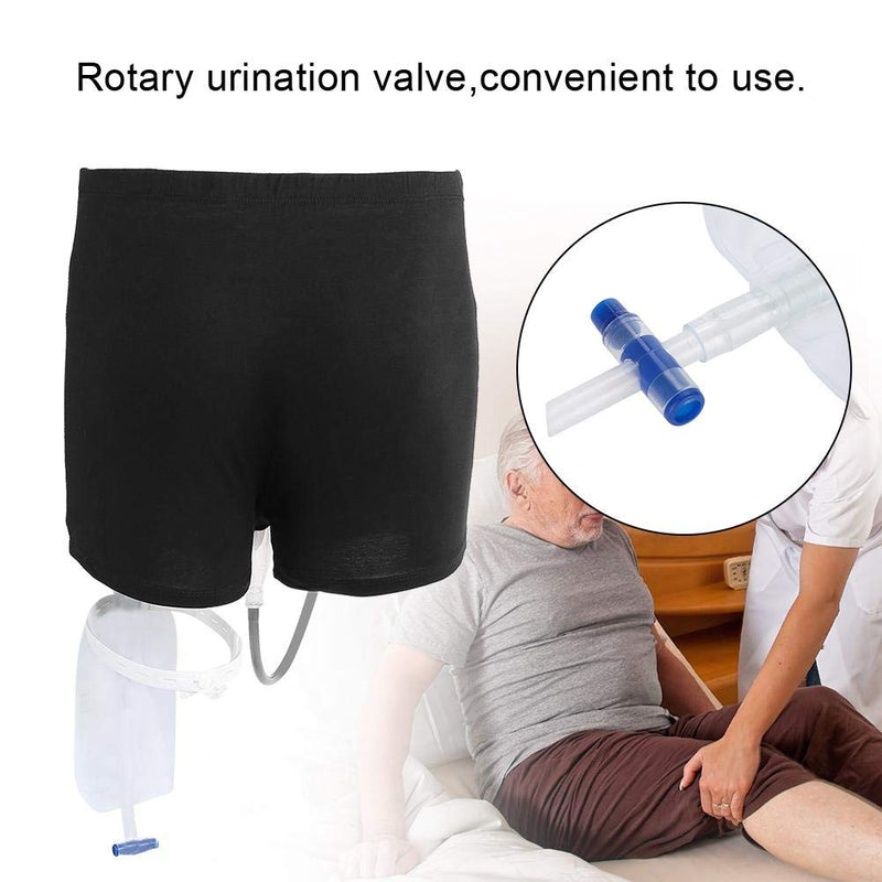 Reusable Male Urinal Pee Leg Bags 500ml,Urine Bag Pants Collection Bag Silicone Urine Funnel Pee Holder Collector with Catheter - BeesActive Australia